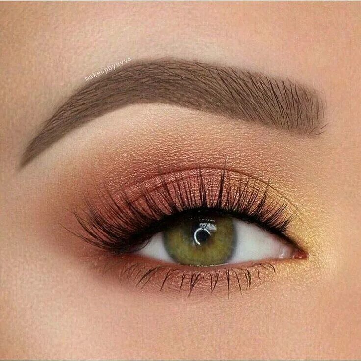 Макияж глаз нюдовыми тенями Pin by Anika Kachchi on Zaara Makeup collection Eyeshadow makeup, Yellow eyeshad