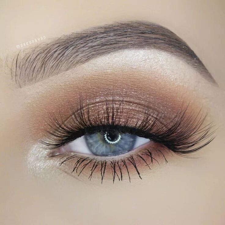 Макияж глаз нюдовыми тенями 11.6 k mentions J � aime, 32 commentaires - An Knook (@makeupbyan) sur Instagram