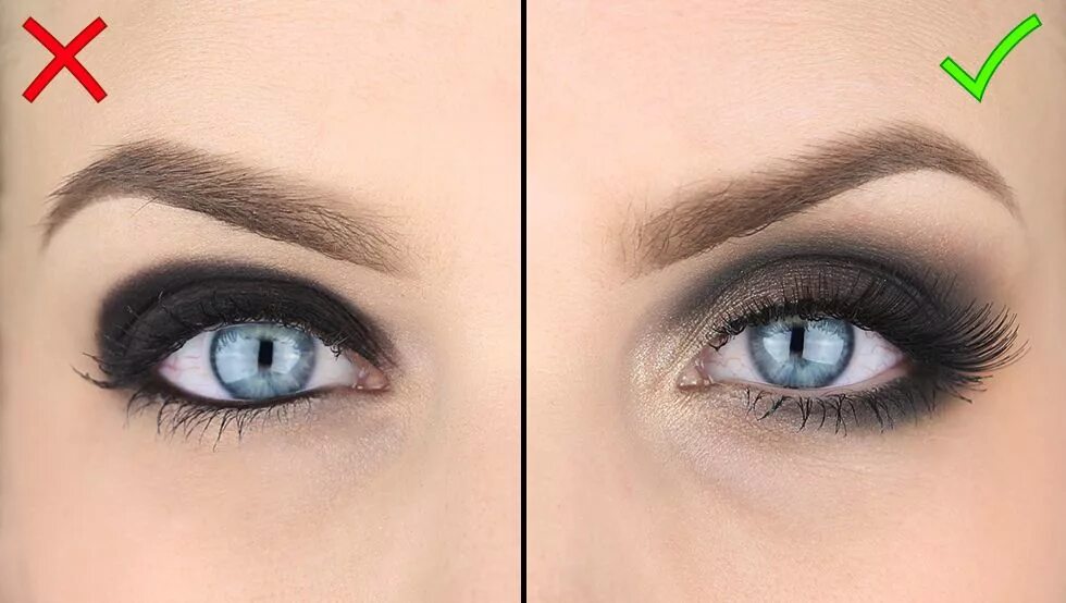 Макияж глаз опущенные веки Sotade ögon? Så undviker du panda-looken! Isastar Sotiga ögon, Makeup tips, Hood