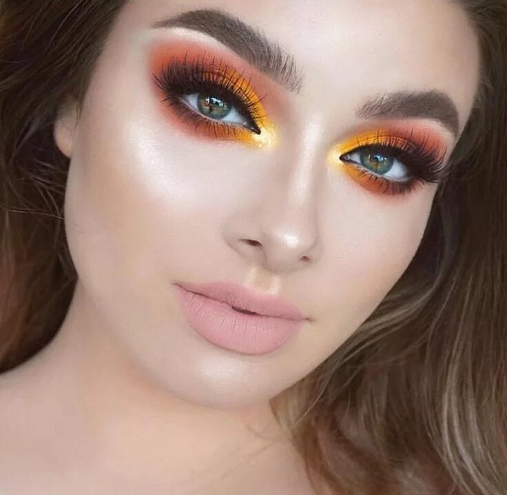 Макияж глаз осень Pin on Beauty & Health Nude eye makeup, Makeup, Makeup obsession