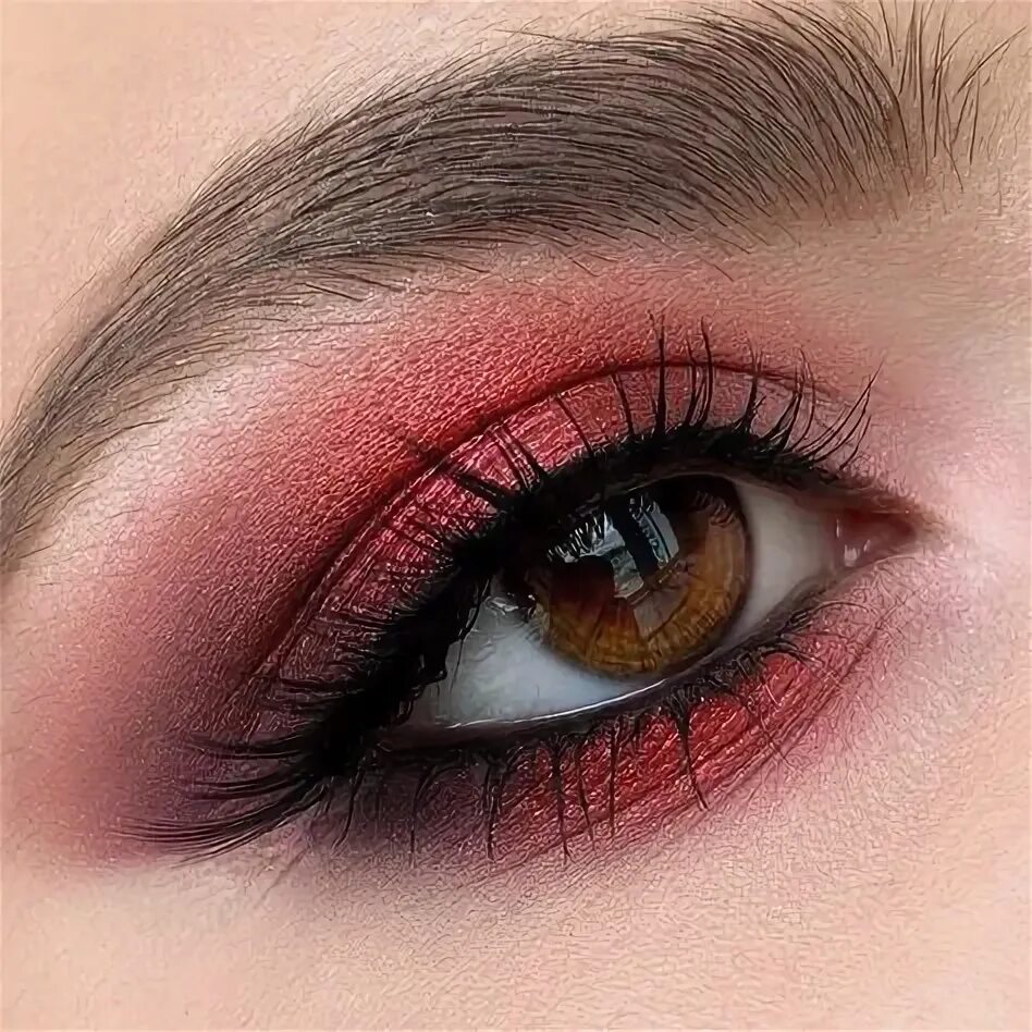 Макияж глаз осень Top 10 красные тени макияж ideas and inspiration