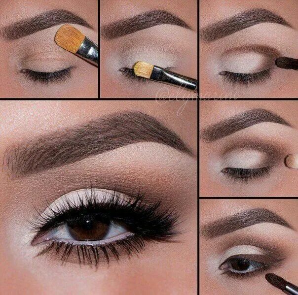 Макияж глаз пошагово на свадьбу Макияж Neutral eye makeup, Eye makeup steps, Eye makeup tutorial
