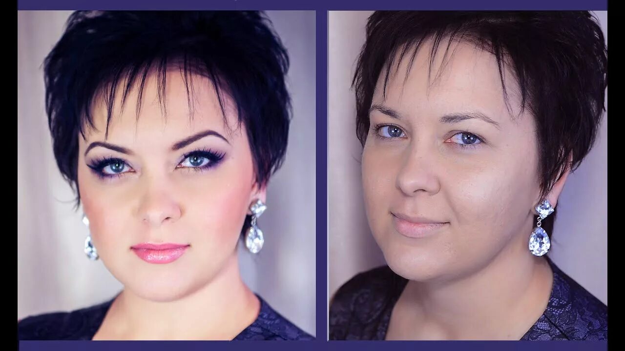 Макияж глаз после 50 Вечерний макияж ❤ с косметикой Oriflame - YouTube