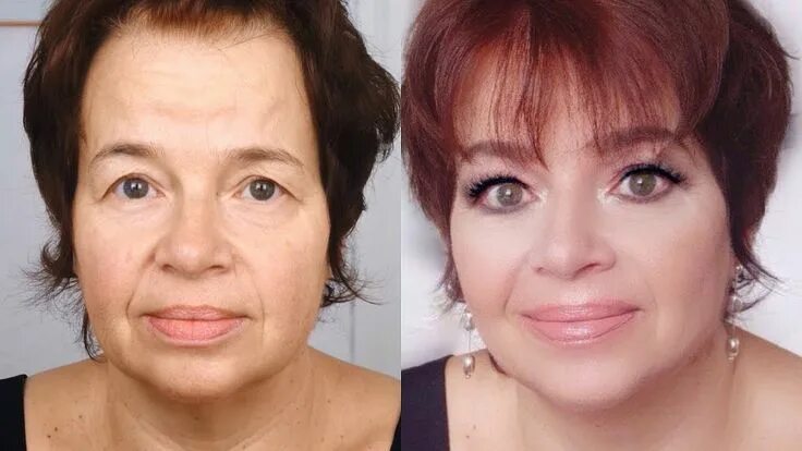 Макияж глаз после 60 Glam makeover for hooded eyes! ft. my aunt Hooded eyes, Makeover, Glam