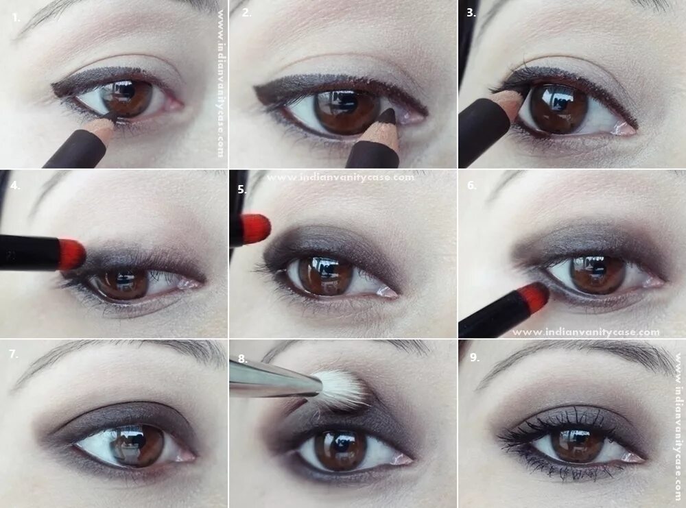 Макияж глаз растушевка карандаша Eyeliner Trends - Beauty and the Budget