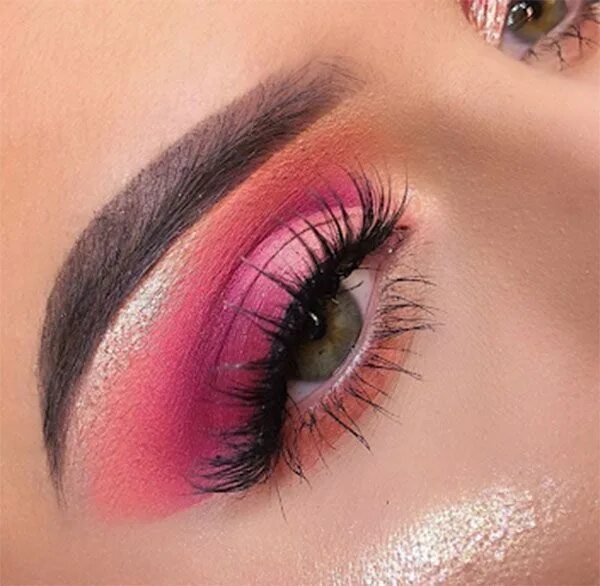 Макияж глаз розовыми тенями Pink Eye Shadow Eye makeup, Eyeshadow, Neutral eyeshadow palette
