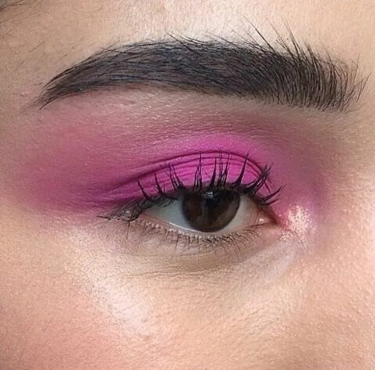 Макияж глаз розовыми тенями Pin på Makeup