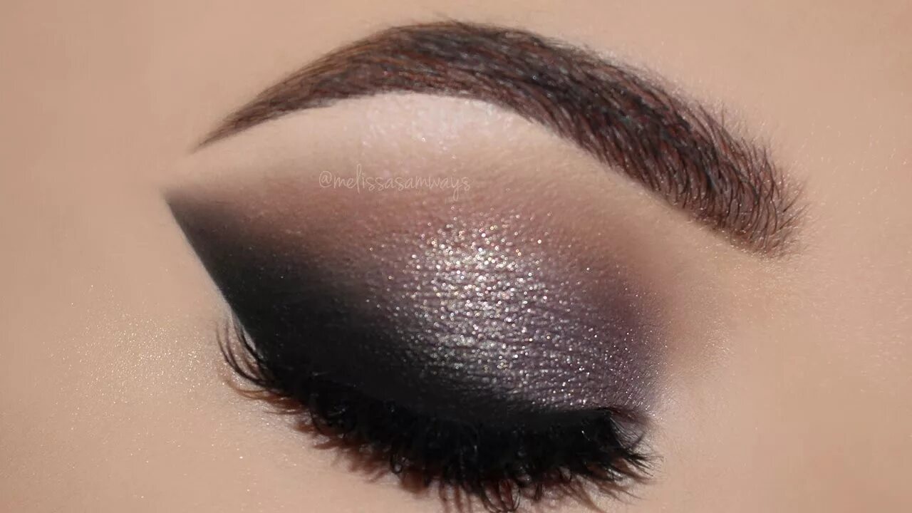 Макияж глаз с линиями ♡ Dramatic Plum Smokey Eyes Makeup Tutorial! Melissa Samways ♡ - YouTube
