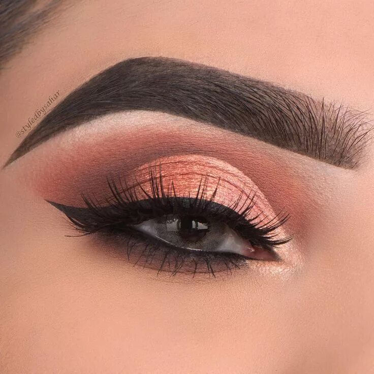 Макияж глаз с линиями Instagram post by Sahar Amir * Sep 8, 2017 at 8:19pm UTC Maquilhagem, Maquiagem,