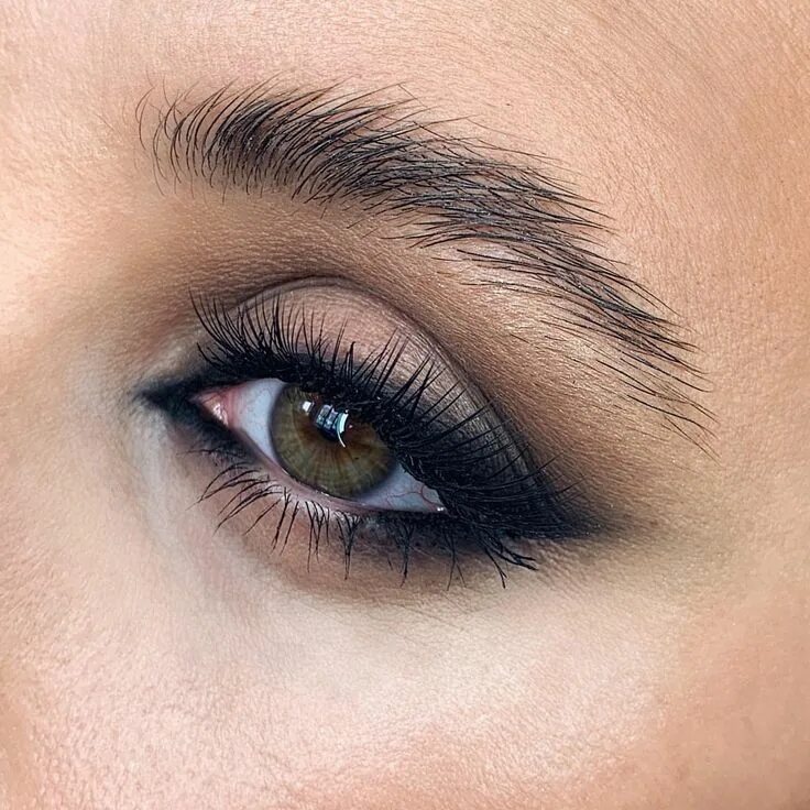 Макияж глаз с растушевкой фото Pin by WOMANLYCLUB on Макияж Black makeup, Dark makeup looks, No eyeliner makeup