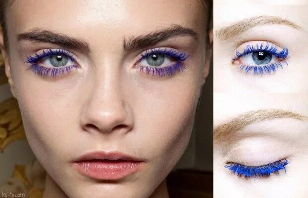 Макияж глаз с синей тушью Blue mascara. 5 products to try this spring (с изображениями) Макияж для голубых