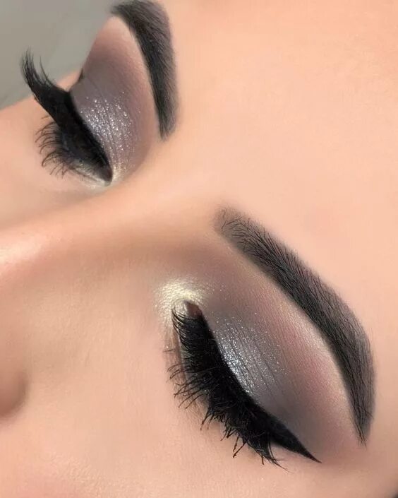 Макияж глаз серые тени smoky eyes makeup look #weddings #weddingmakeup wedding makeup wedding makeup fo