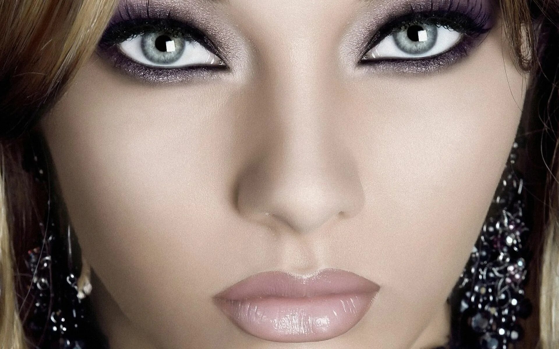 Макияж глаз скачать Frauen - Gesicht Hintergrundbild Gorgeous eyes, Most beautiful eyes, Beautiful m