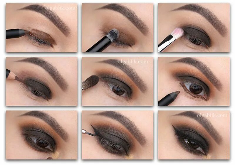 Макияж глаз смоки пошаговое Make Up Factory United in Beauty Collection Makeup Tutorial Макияж для начинающи