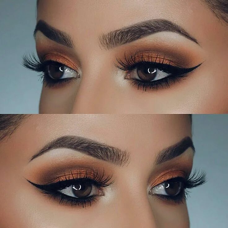 Макияж глаз со стрелками фото #makeup #instamakeup #cosmetic #cosmetics #fashion #eyeshadow #lipstick #gloss #