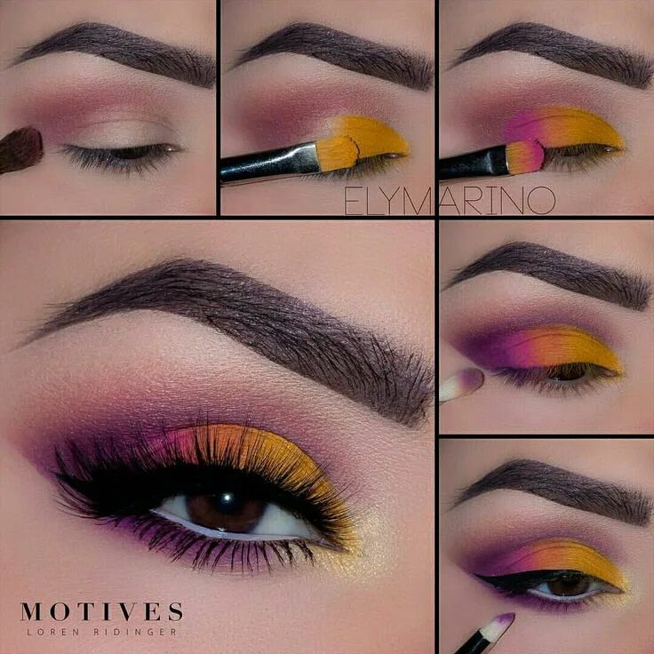 Макияж глаз своими руками Pinterest @IIIannaIII *Artist tagged Colorful eye makeup, Eyeshadow makeup, Make