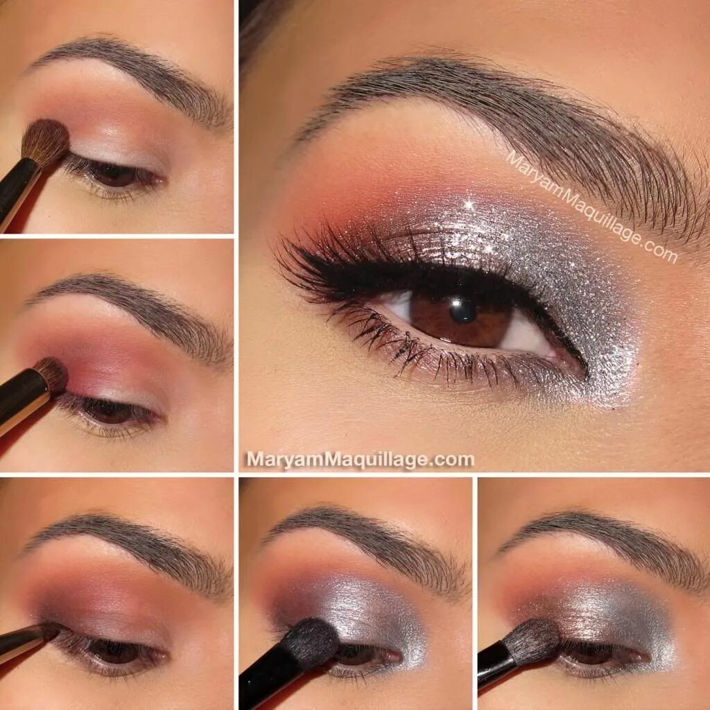 Макияж глаз своими руками Maryam Maquillage: Beyonce "Fire & Ice" Transformation Makeup Glitter eye makeup