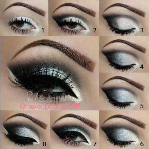 Макияж глаз темный поэтапно black women's makeup d #BlackwomensMakeup #EyeMakeupColourful in 2020 Makeup, Ey
