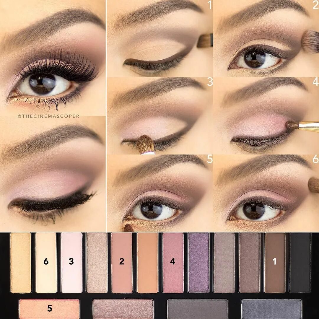 Макияж глаз тени фото пошагово How To Apply Eyeshadow The Right Way-67 Eyeshadow Tutorials Easy to Copy Eye mak
