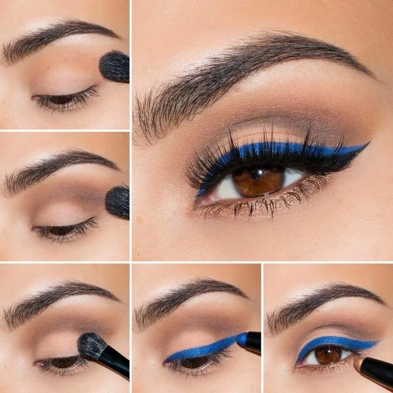 Макияж глаз тенями и подводкой Pin on Makyaj No eyeliner makeup, Eye makeup tutorial, Makeup eyeliner