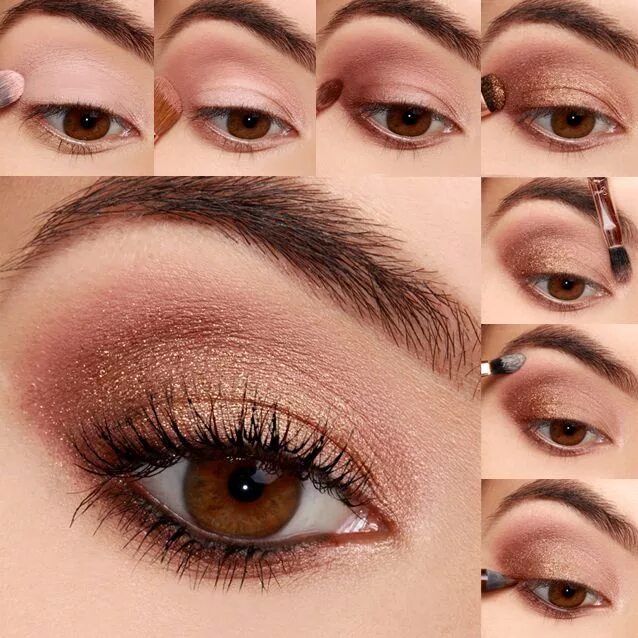 Макияж глаз тенями поэтапно Lulus How-To: Midsummer Bronze Eyeshadow Tutorial - Lulus.com Fashion Blog Bronz