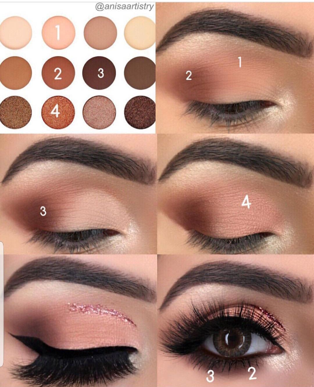 Макияж глаз тенями поэтапно Pin by Rosa Perez on Makeup Eye makeup steps, No eyeliner makeup, Eye makeup tip