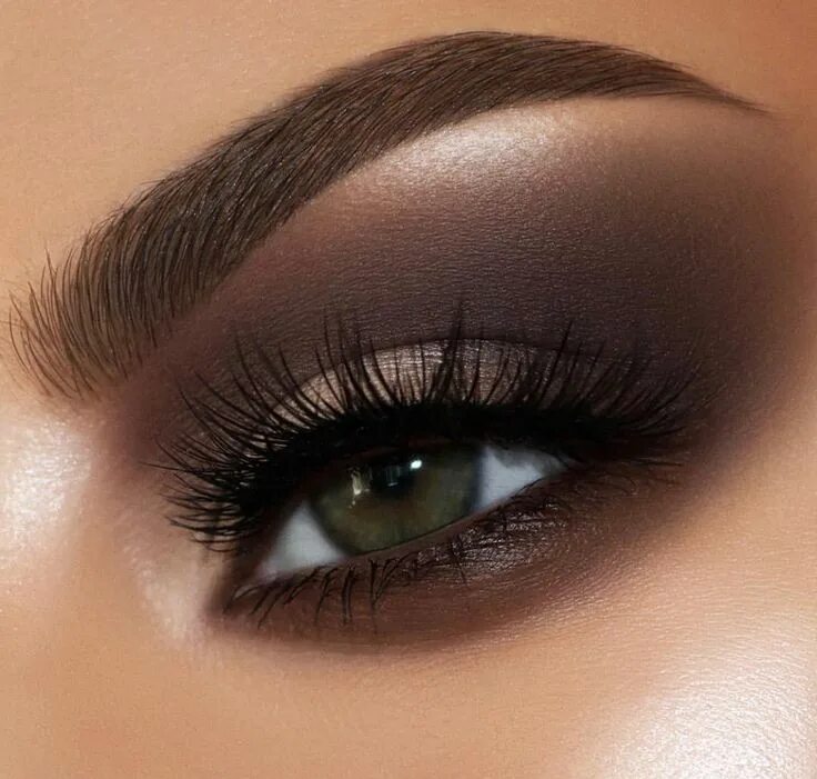 Макияж глаз тенями темные Pin by Chris P on Flawless Makeup Looks Eye makeup, Makeup for green eyes, Makeu