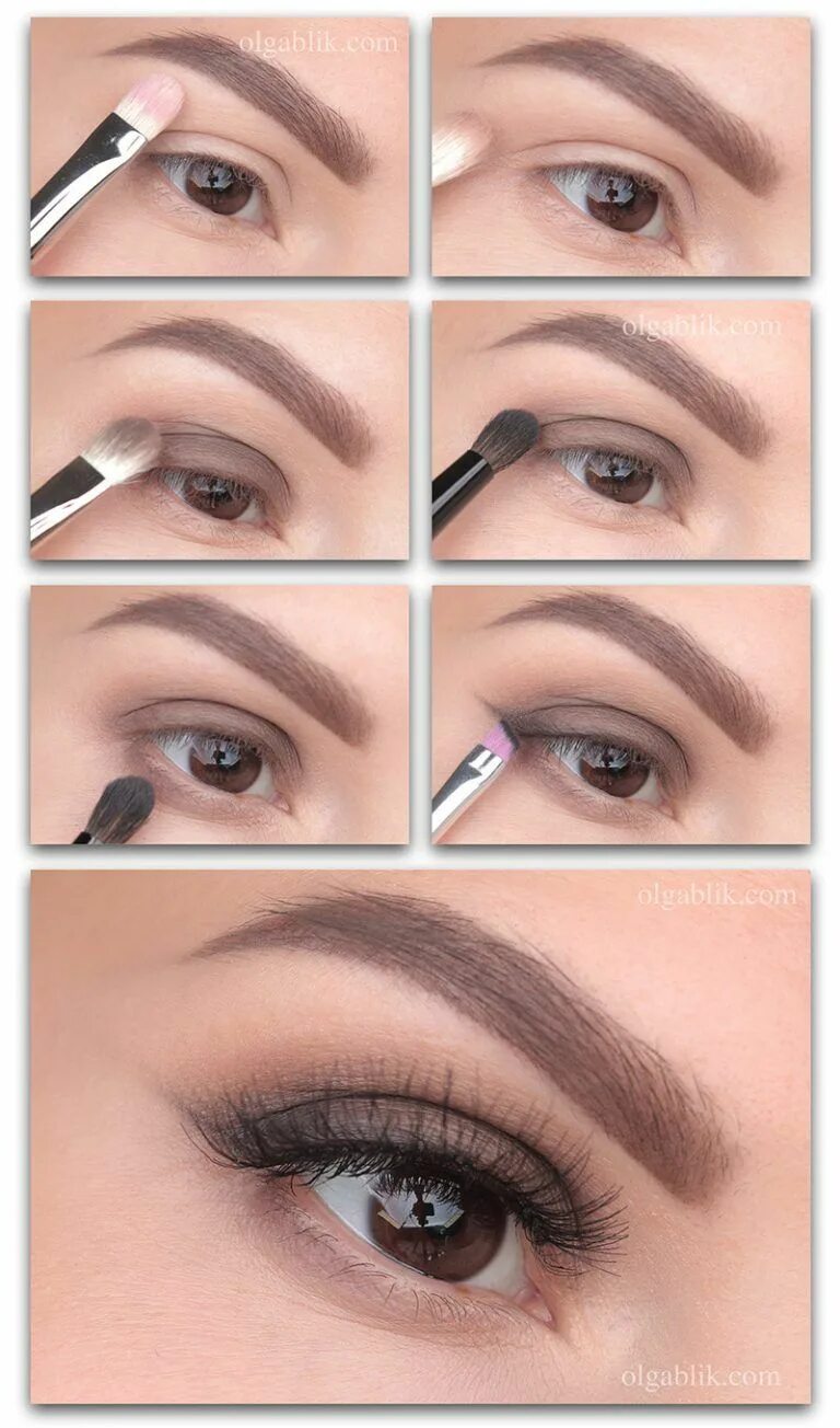 Макияж глаз уроки для начинающих Kat Von D Shade+Light Eye Contour Palette Makeup Tutorial Eye makeup steps, Best