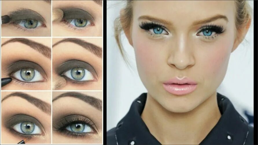 Макияж глаз увеличить зрительно Colours And Tricks: The 10 Best Eye Make-up Tips For Small Eyes Makyaj