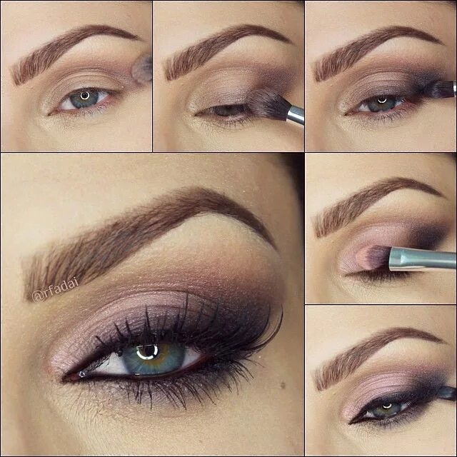 Макияж глаз в домашних условиях Anastasia Beverly Hills on Instagram: "Smokey Cat Eye @rfadai Using my single sh