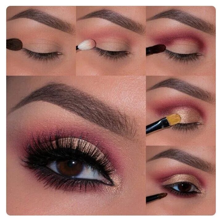Макияж глаз в домашних условиях Motive cosmetic Eye makeup steps, Makeup geek, Eye makeup tutorial