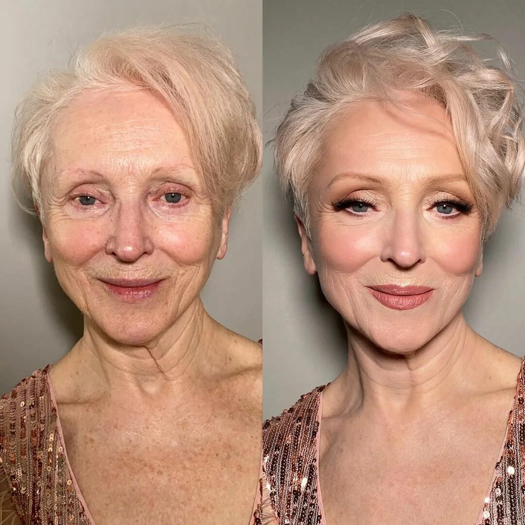 Макияж глаз возрастной женщины Pin on Makeup Looks