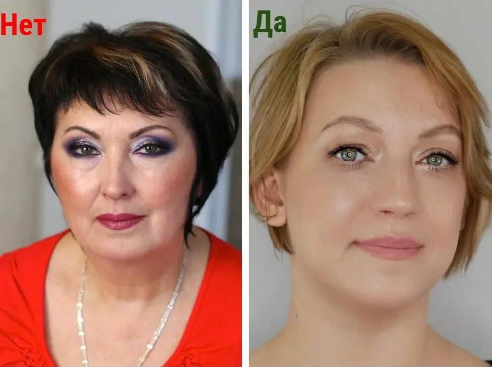 Макияж глаз возрастной женщины 9 ошибок макияжа, которые состарят любую женщину СильнаЯ и СтильнаЯ в 60+ Дзен