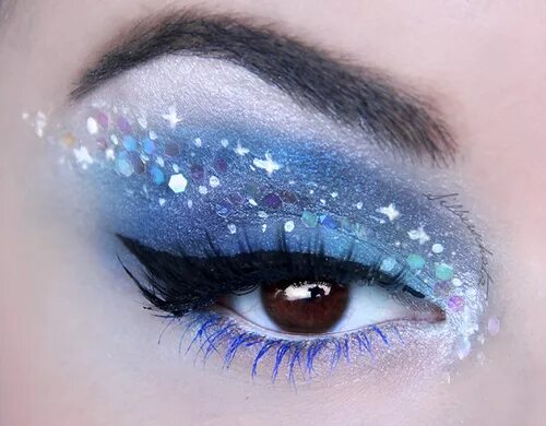 Макияж глаз зима World of makeup. Cinderella makeup, Fairy makeup, Makeup
