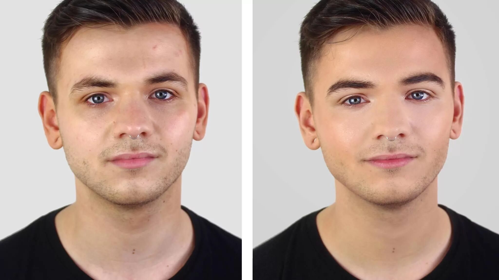 Макияж глазами мужчин MALE GROOMING MAKEUP LESSON - BASIC, POLISHED, SIGNATURE Joseph ... Corrective m