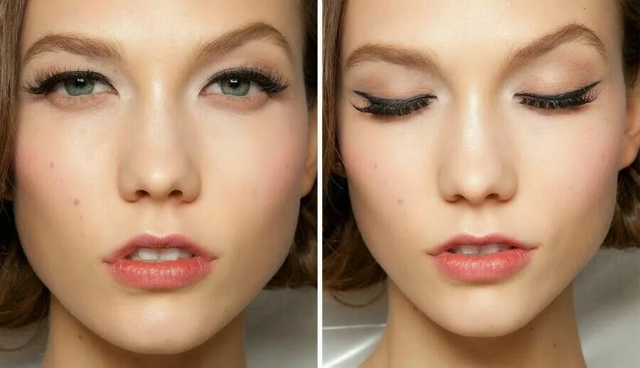 Макияж глубоких маленьких глаз Idea by WE-E on Beauty Winged eyeliner makeup, Winged eyeliner, Makeup