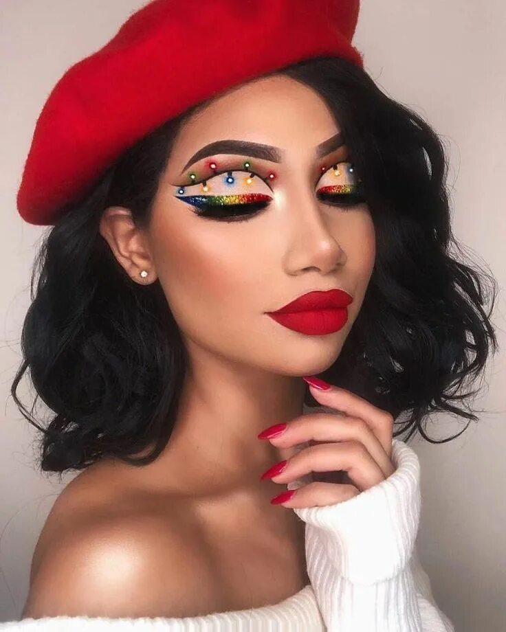 Макияж год Christmas Eye Makeup ideas/inspirations - Fashionable, Fascinating & Fresh - Hik