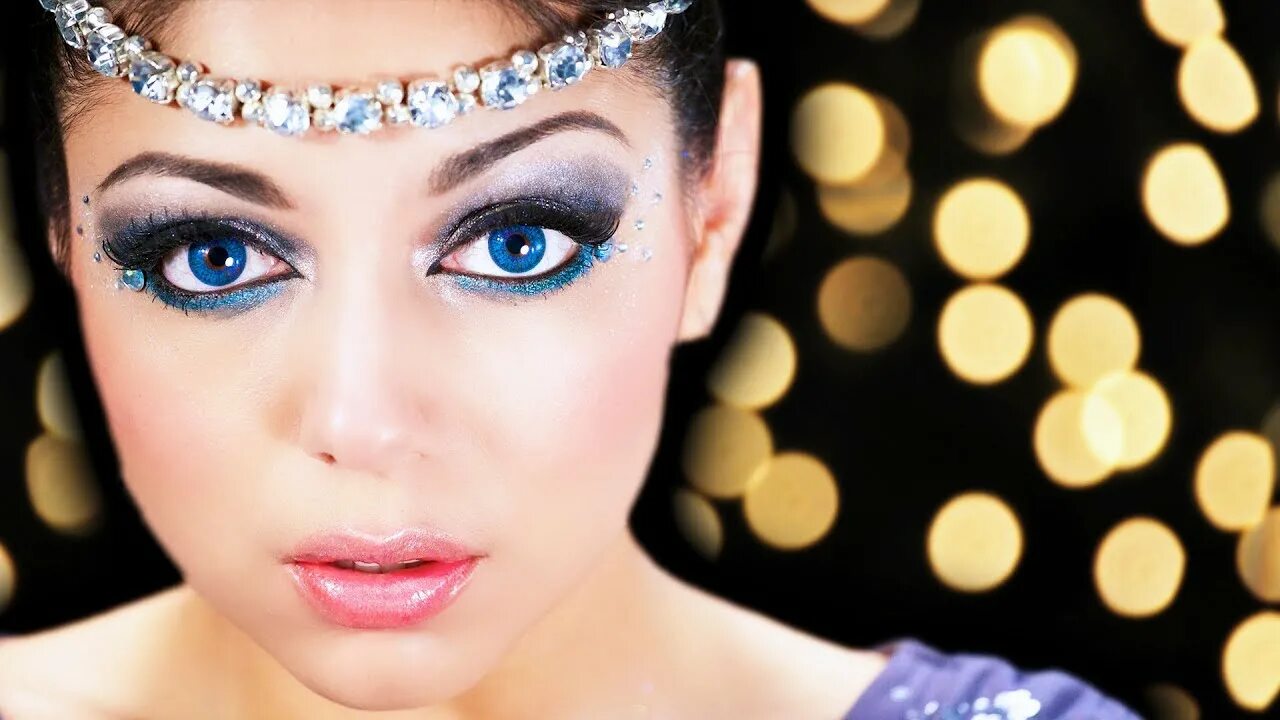 Макияж год New Year's Makeup Tutorial: Sparkle and Shine! Charisma Star - YouTube