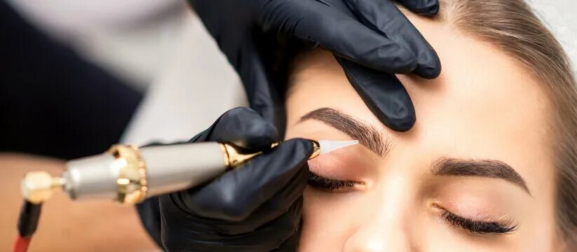 Марина татуаж Permanent Makeup Brows Изображения: просматривайте стоковые фотографии, векторны