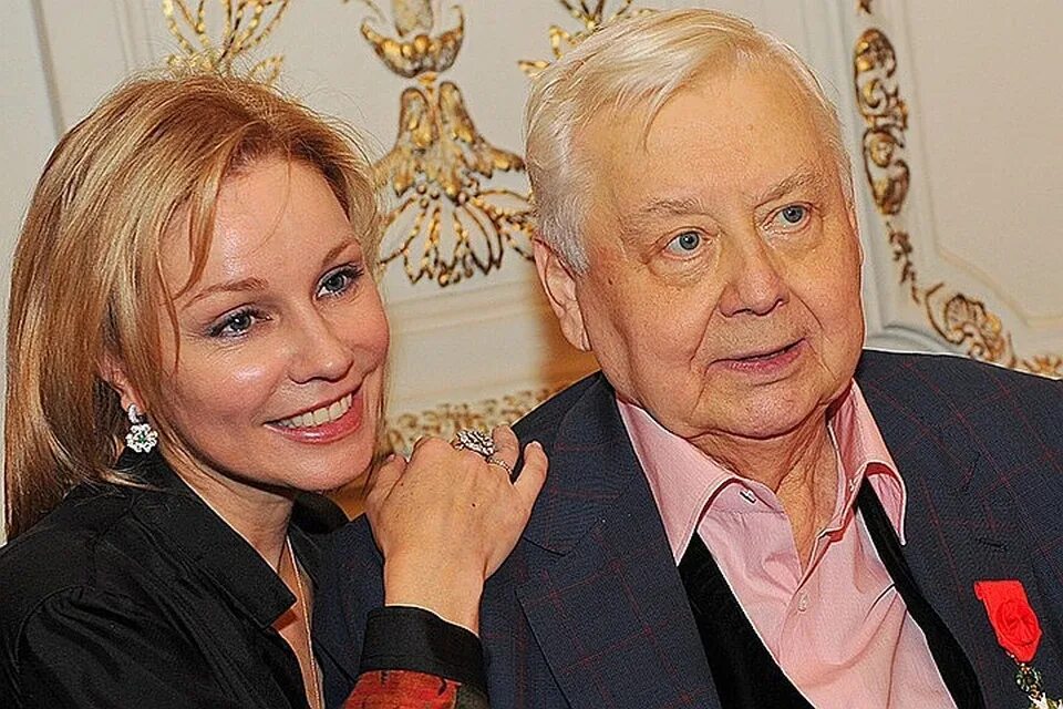 Марина зудина и олег табаков фото Олег Табаков пять лет боролся с раком - KP.RU