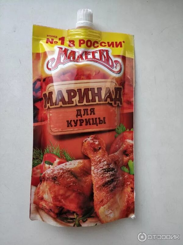 Маринад для курицы фото Отзыв о Маринад для курицы Махеевъ Ароматная курочка к обеду с этим маринадом га