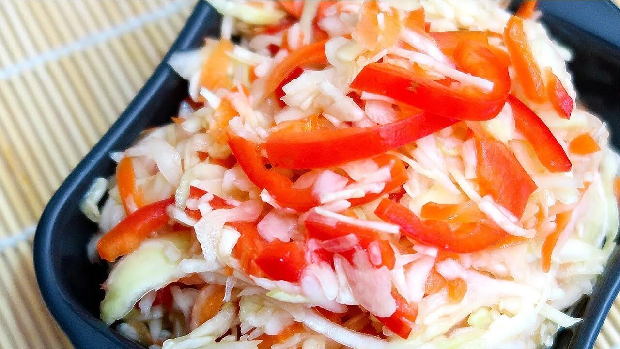 Маринованная капуста быстрого приготовления фото Маринованная капуста быстрого приготовления Пробуем через 3 часа - YouTube