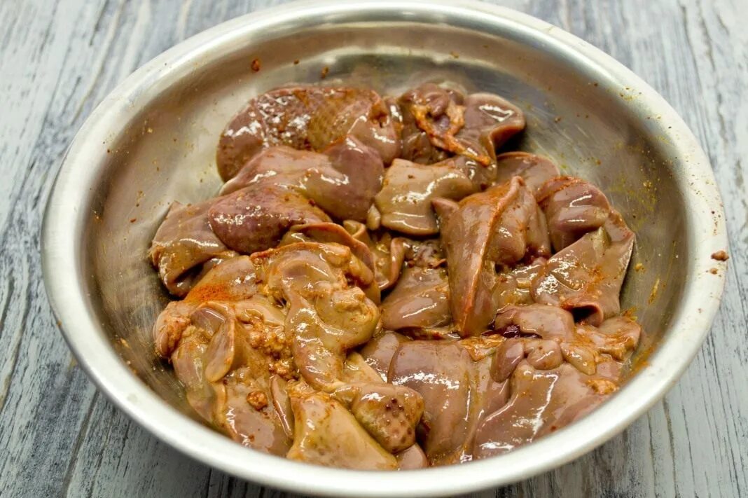 Маринованная печень рецепты с фото Картофельные зразы - котлеты из картошки с печенью цыплёнка. Пошаговый рецепт с 