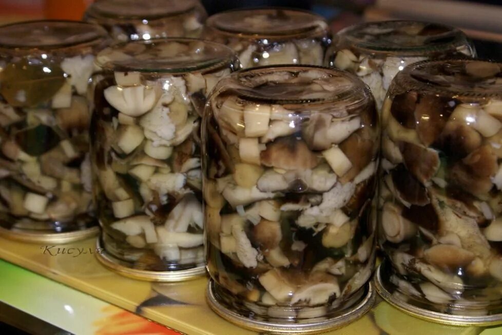 Маринованные грибы с фото пошагово Грибы маринованные