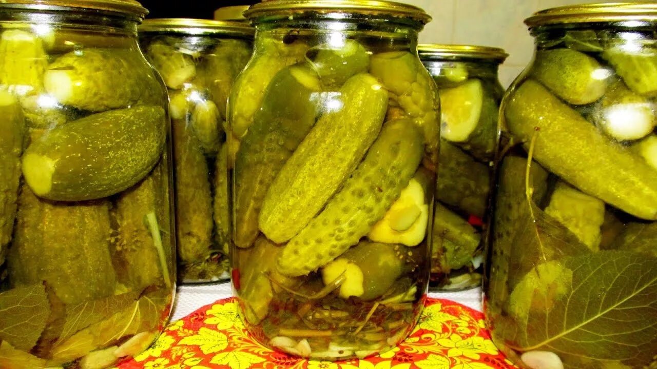 Маринованные огурцы фото Это самые вкусные МАРИНОВАННЫЕ ОГУРЧИКИ! Рецепт просят все! /Delicious cucumbers