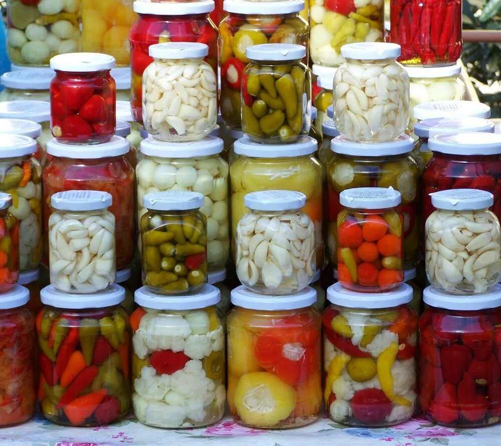 Маринованные овощи фото Обзор овощных консервов из каталога "Ароматного Мира"