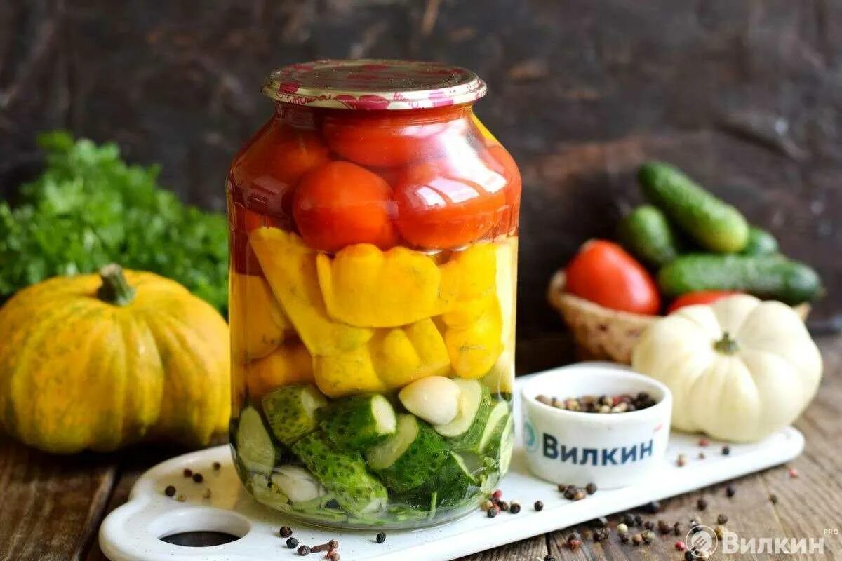 Маринованные овощи рецепт с фото Овощные заготовки