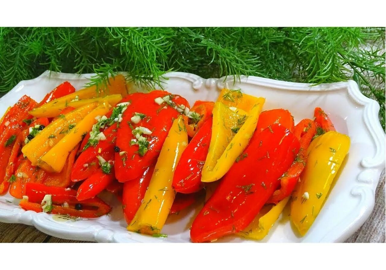Маринованный болгарский перец рецепты фото Рецепты с перцем болгарским быстрого