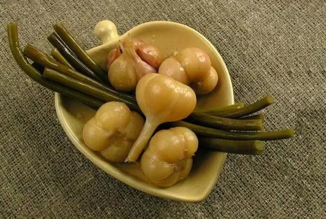 Маринованный чеснок фото Квашеный чеснок " Сусеки