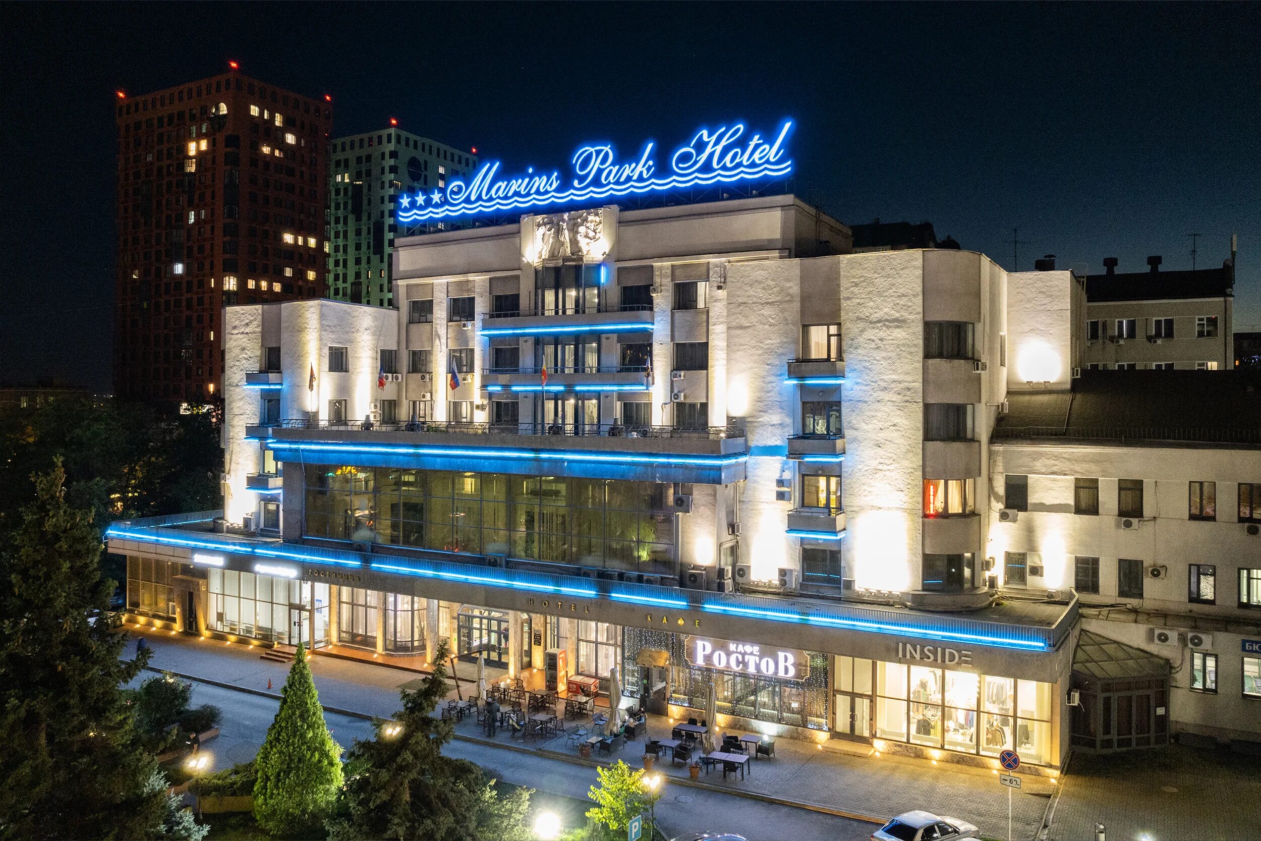 Маринс отель фото Panorama: Marins Park Hotel Rostov, hotel, Rostov-on-Don, Budyonnovskiy Avenue, 